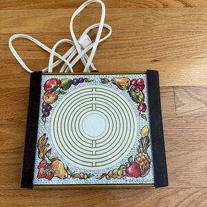 Vintage Hot Plate Warm-O-Tray Salvatore Puglisi Design